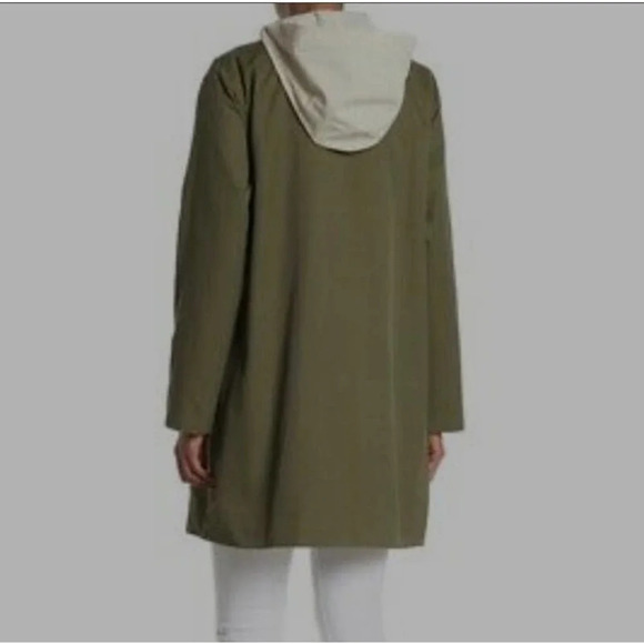 Eileen fisher reversible stand collar jacket sz s - Picture 4 of 16